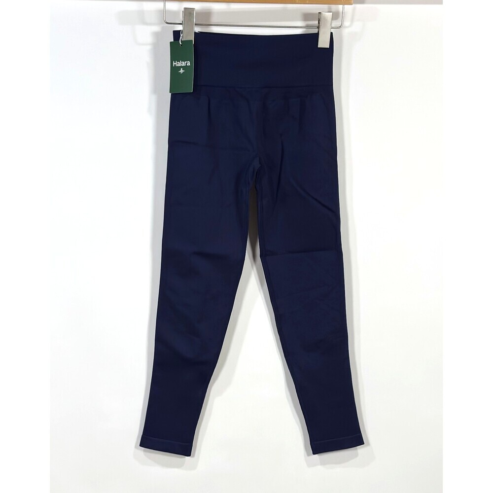 Halara OneForm Seamless Flow High Waisted Yoga Leggings Navy Blue NWT - Small